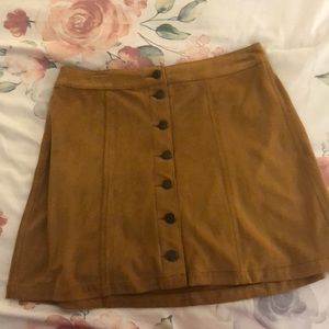 Mudd Suede Skirt